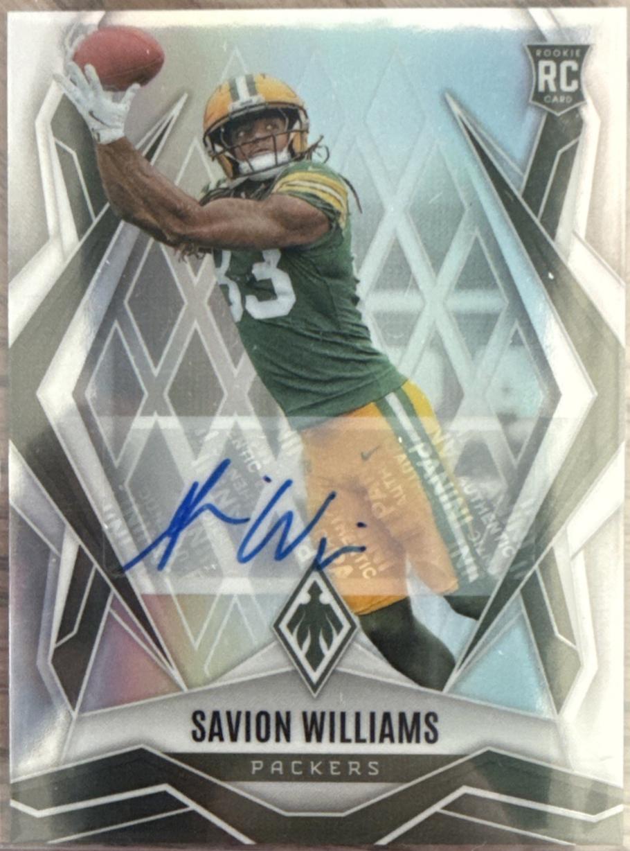 Savion Williams [Silver Autograph] #153