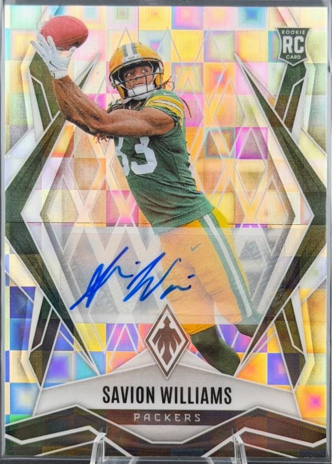 Savion Williams [Silver Pandora Autograph] #153
