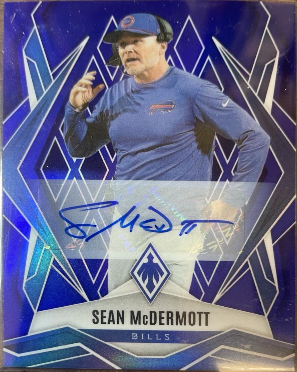Sean McDermott [Blue Autograph] #42
