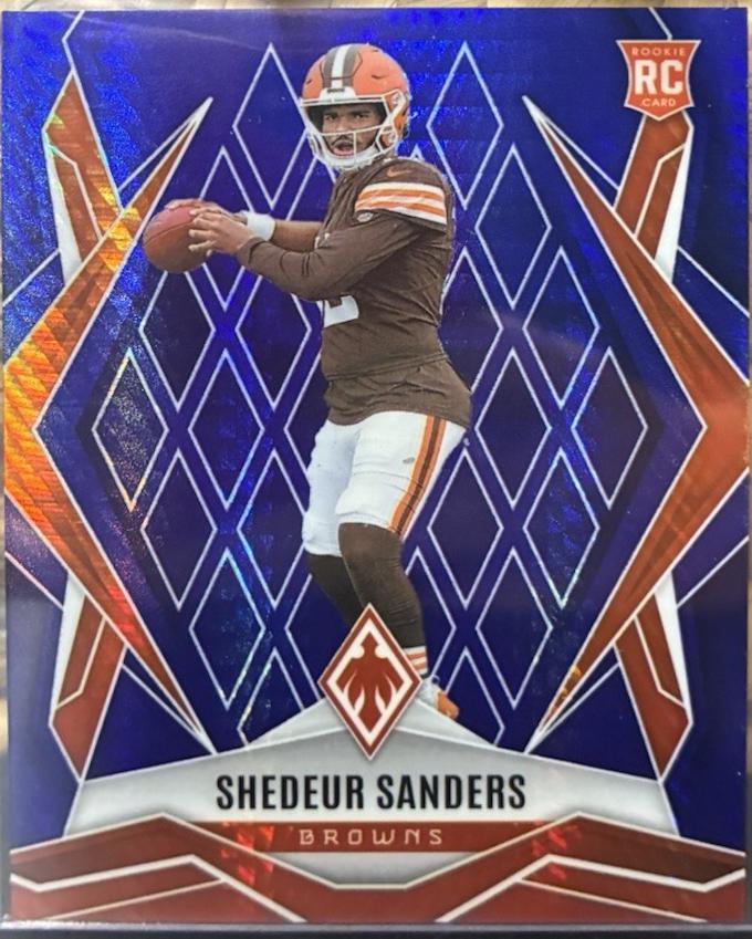 Shedeur Sanders [Blue Hyper] #154
