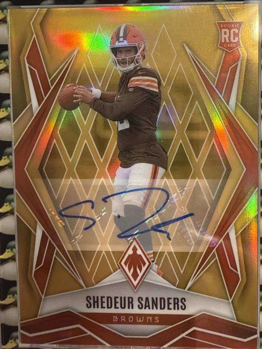 Shedeur Sanders [Gold Autograph] #154
