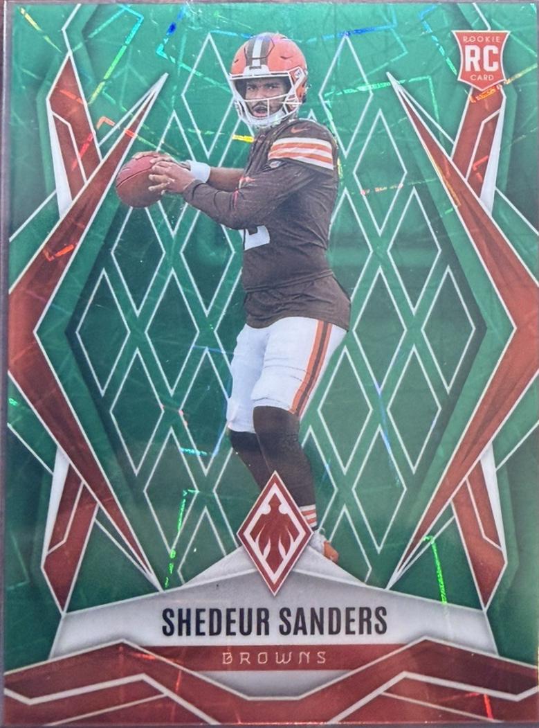 Shedeur Sanders [Green Lazer] #154