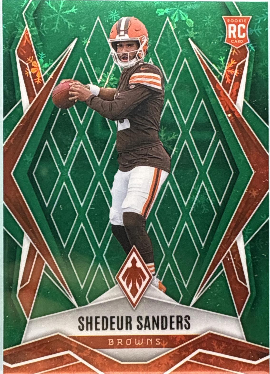 Shedeur Sanders [Green Winter] #154