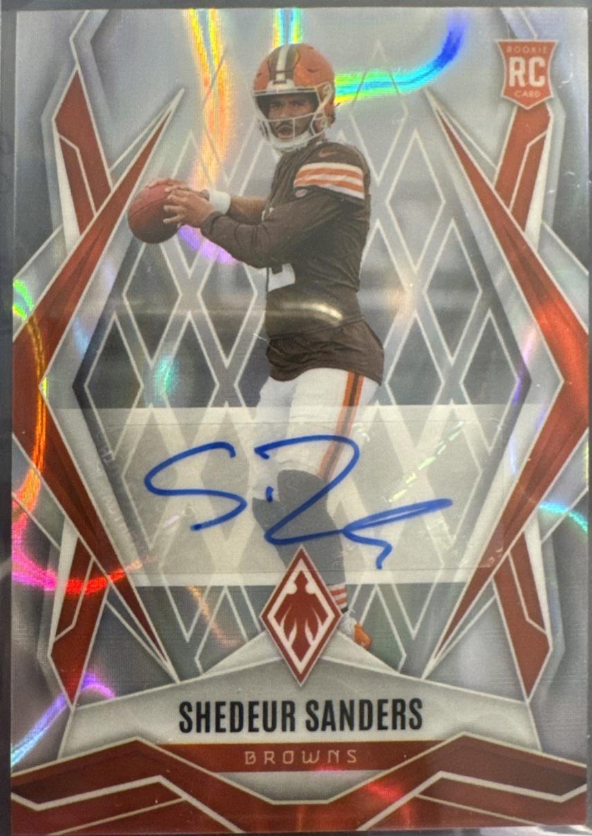 Shedeur Sanders [Lava Autograph] #154