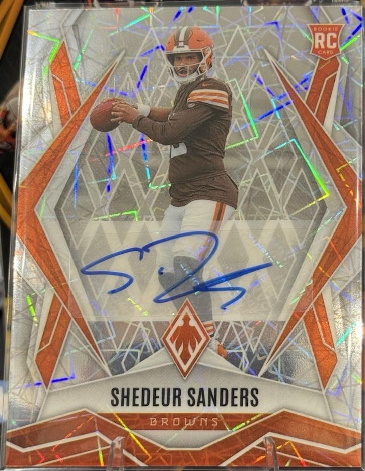 Shedeur Sanders [Lazer Autograph] #154