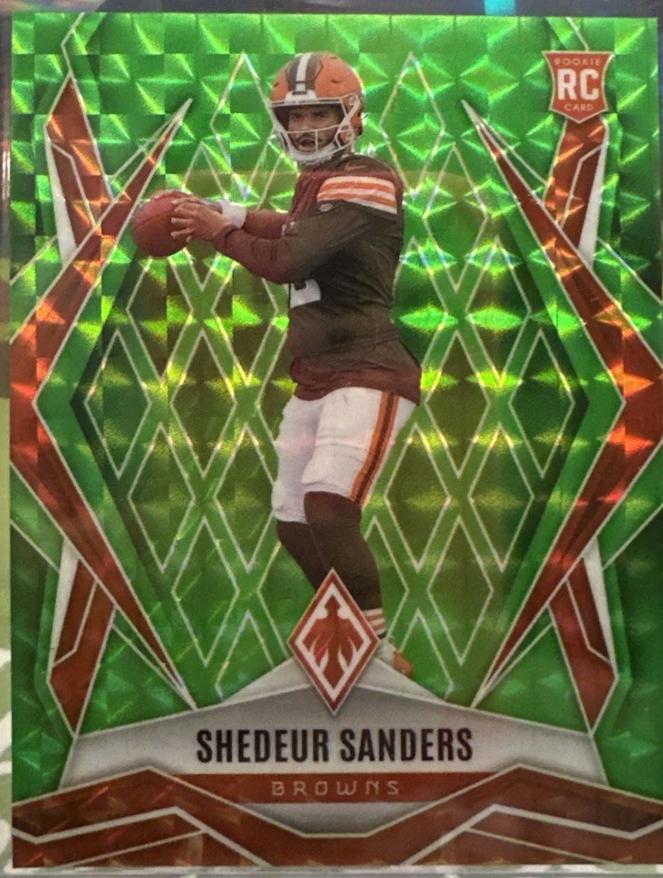 Shedeur Sanders [Lime Green Pyramids] #154