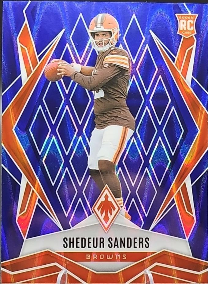 Shedeur Sanders [Orange Lazer] #154