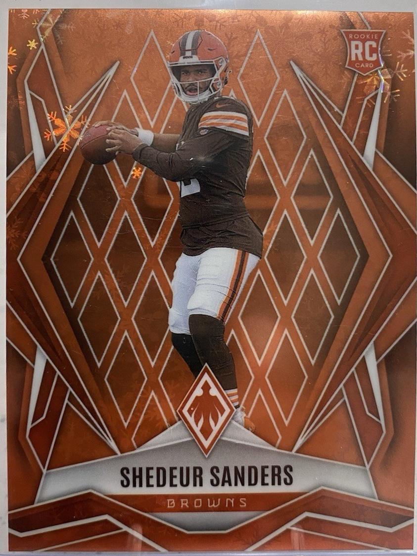 Shedeur Sanders [Orange Winter] #154