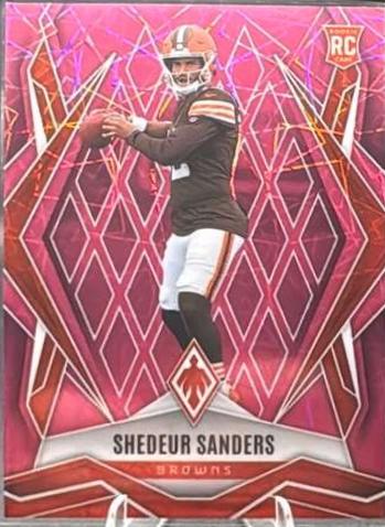 Shedeur Sanders [Pink Lazer] #154