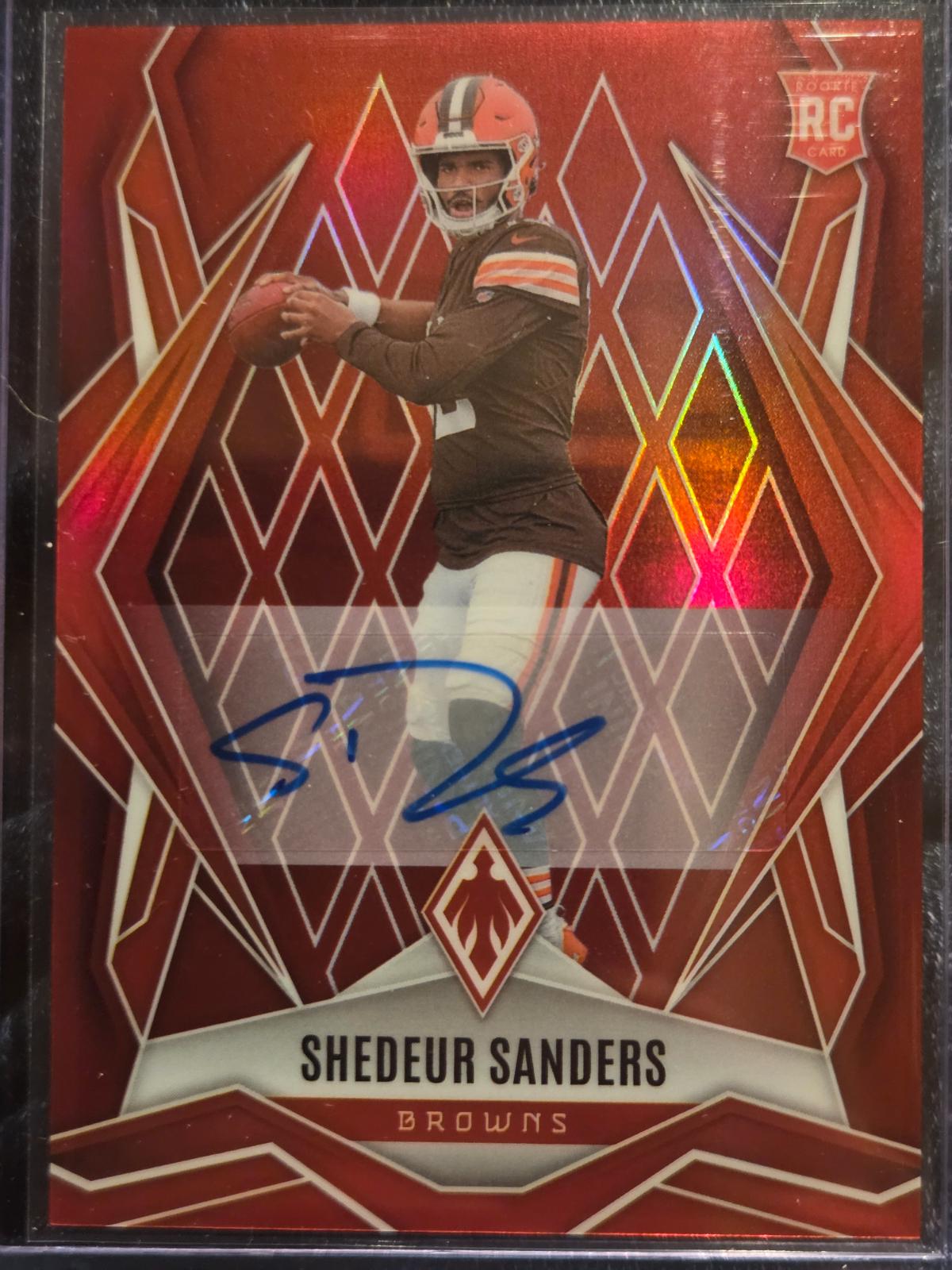 Shedeur Sanders [Red Autograph] #154