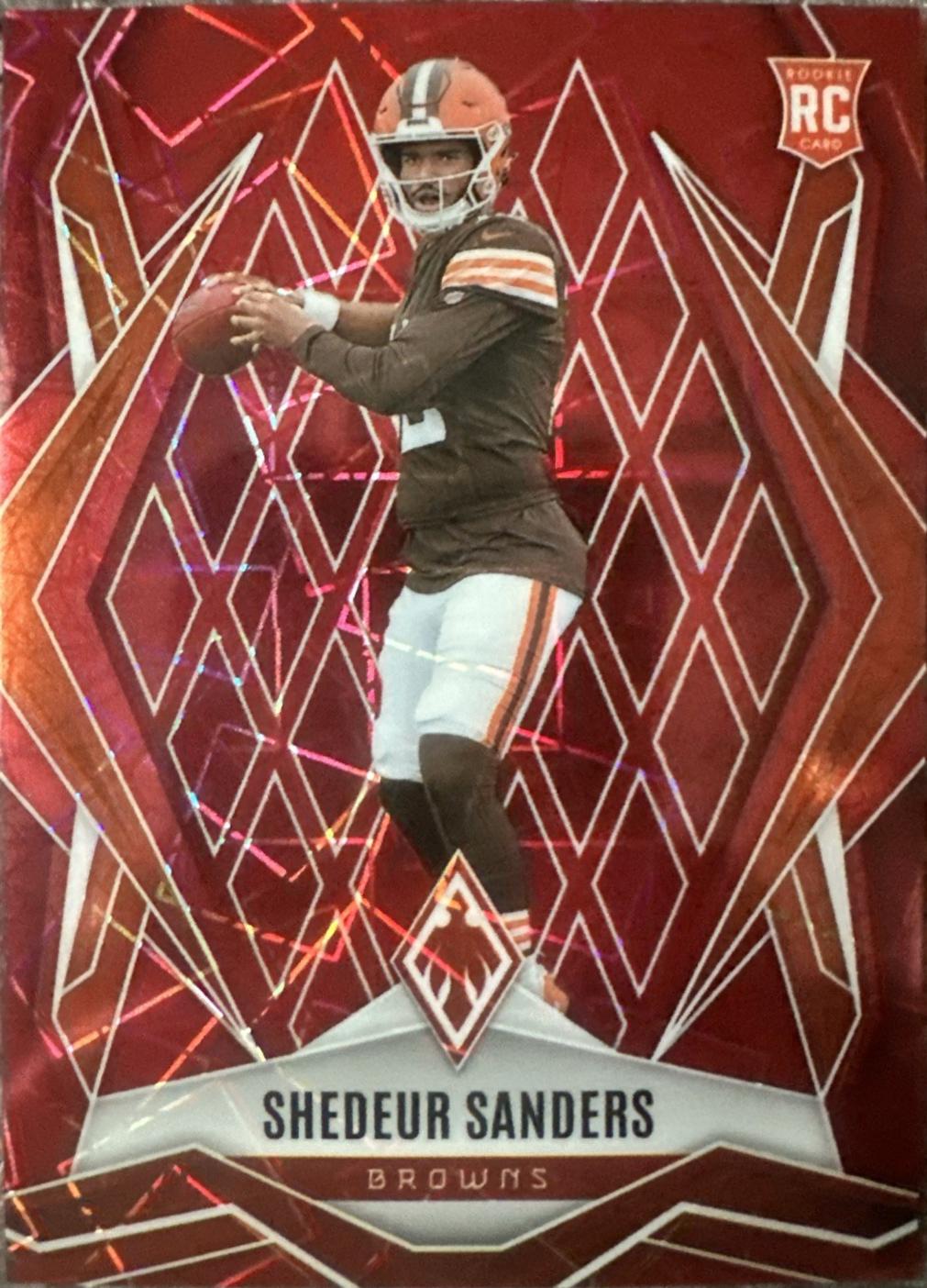 Shedeur Sanders [Red Lazer] #154