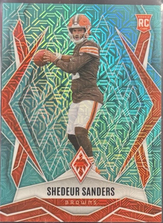 Shedeur Sanders [Teal Mojo] #154