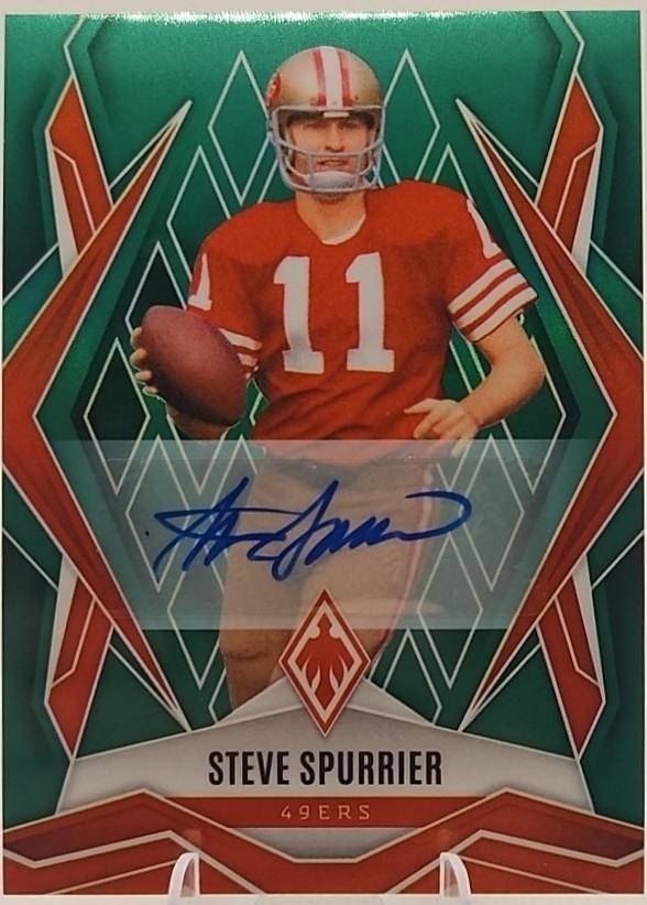 Steve Spurrier [Green Autograph] #74