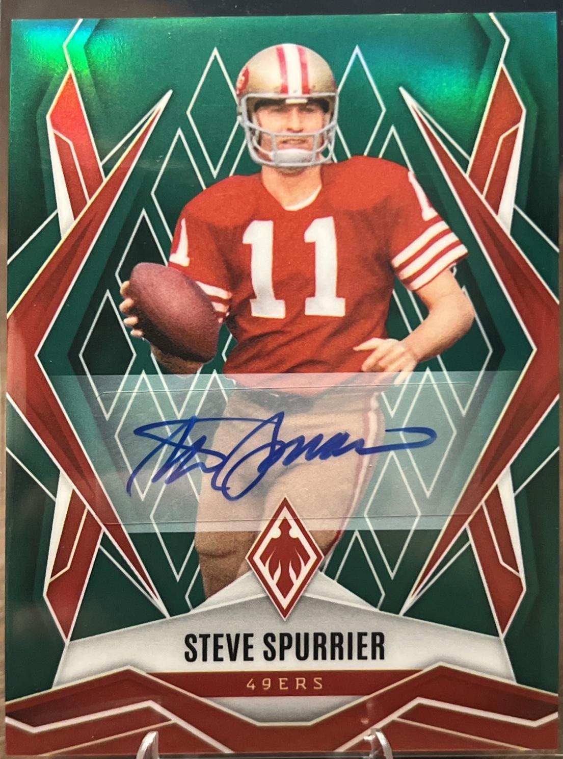 Steve Spurrier [Lazer Autograph] #74