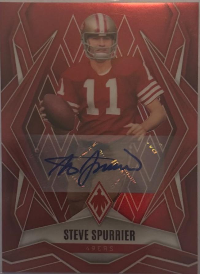 Steve Spurrier [Red Autograph] #74