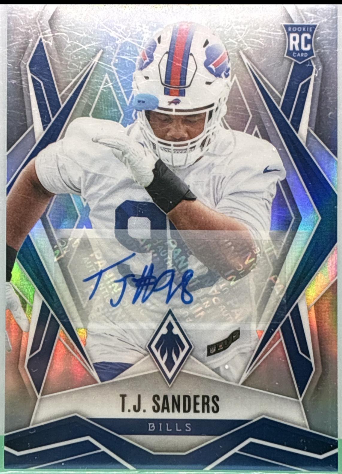 T.J. Sanders [Autograph] #181