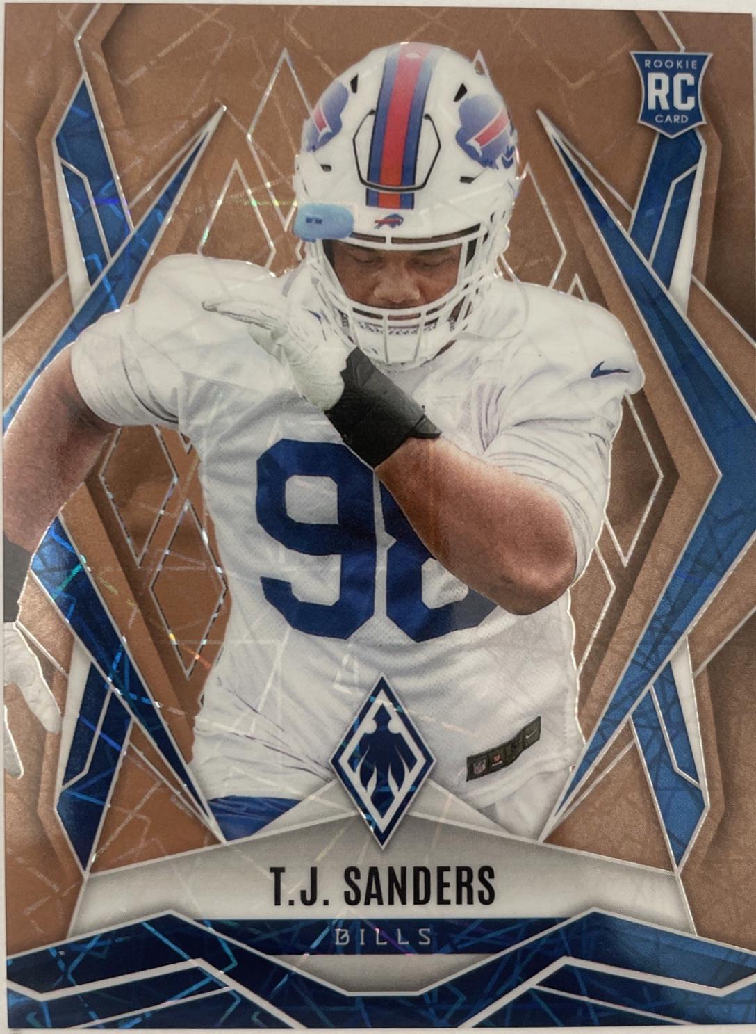 T.J. Sanders [Bronze Lazer] #181