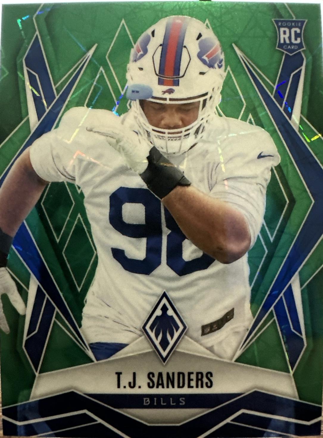 T.J. Sanders [Green Lazer] #181