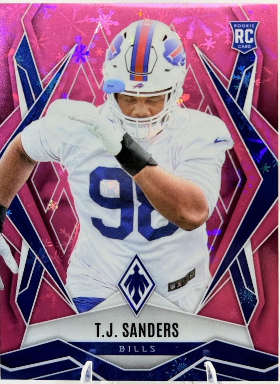 T.J. Sanders [Pink Winter] #181
