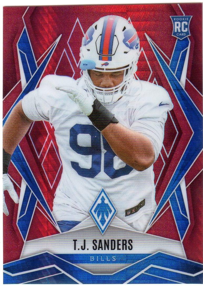 T.J. Sanders [Red Hyper] #181