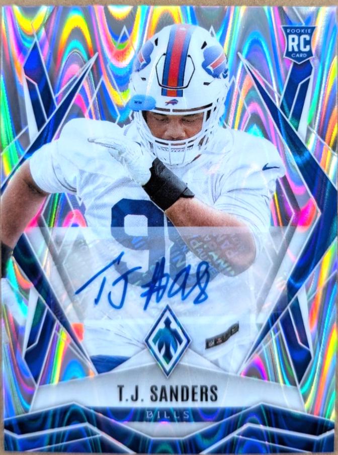 T.J. Sanders [Seismic Autograph] #181