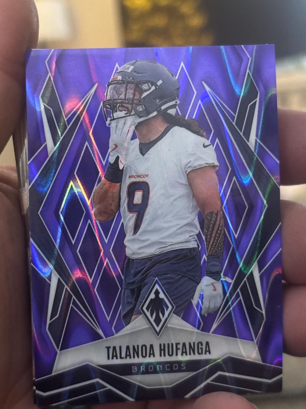 Talanoa Hufanga [Purple Seismic] #79