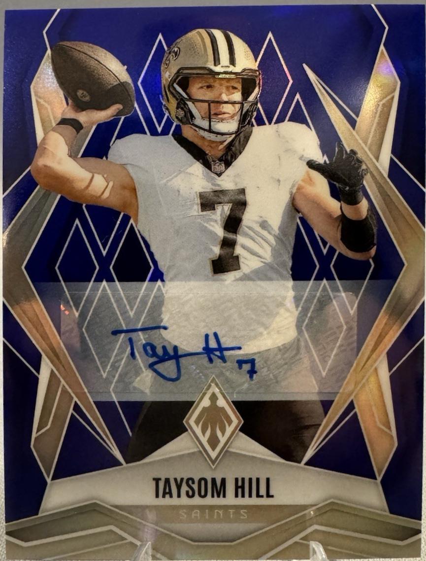 Taysom Hill [Blue Autograph] #51