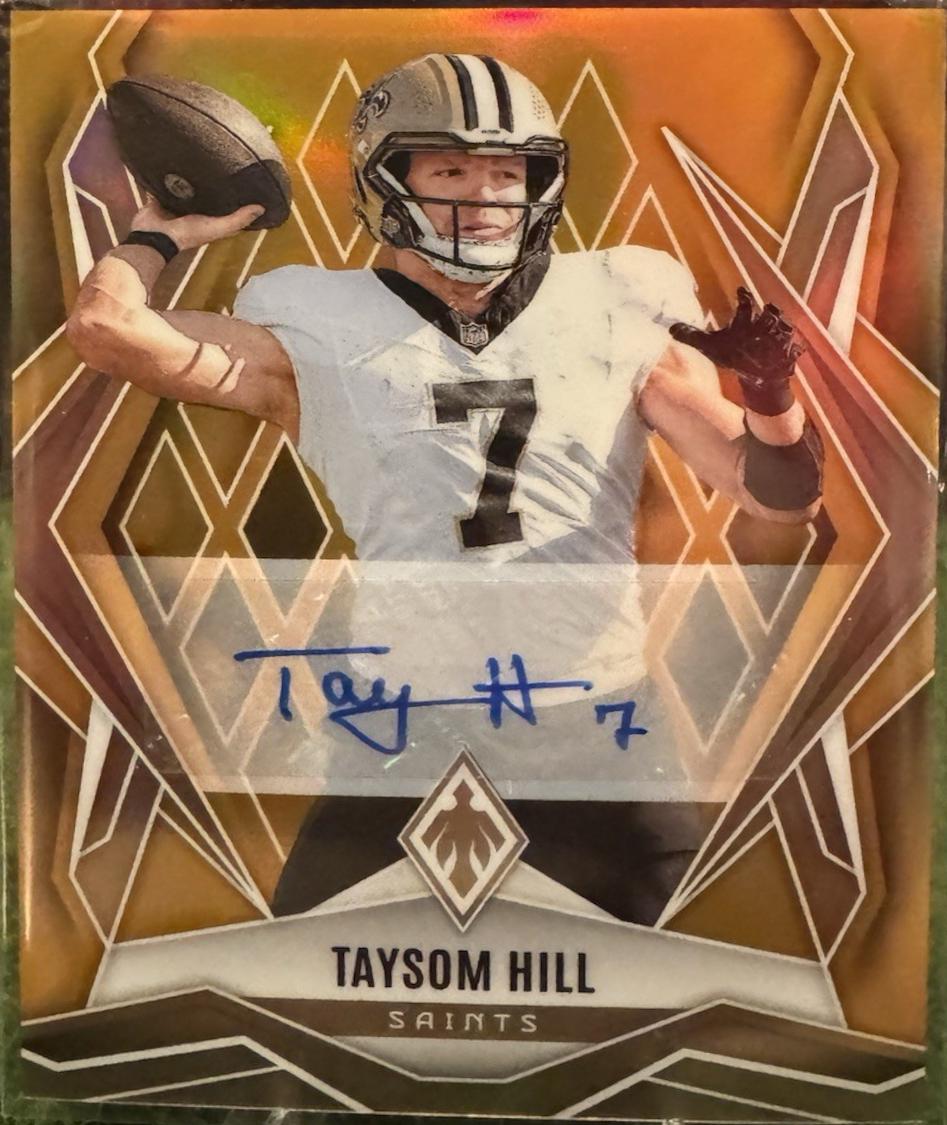 Taysom Hill [Gold Autograph] #51
