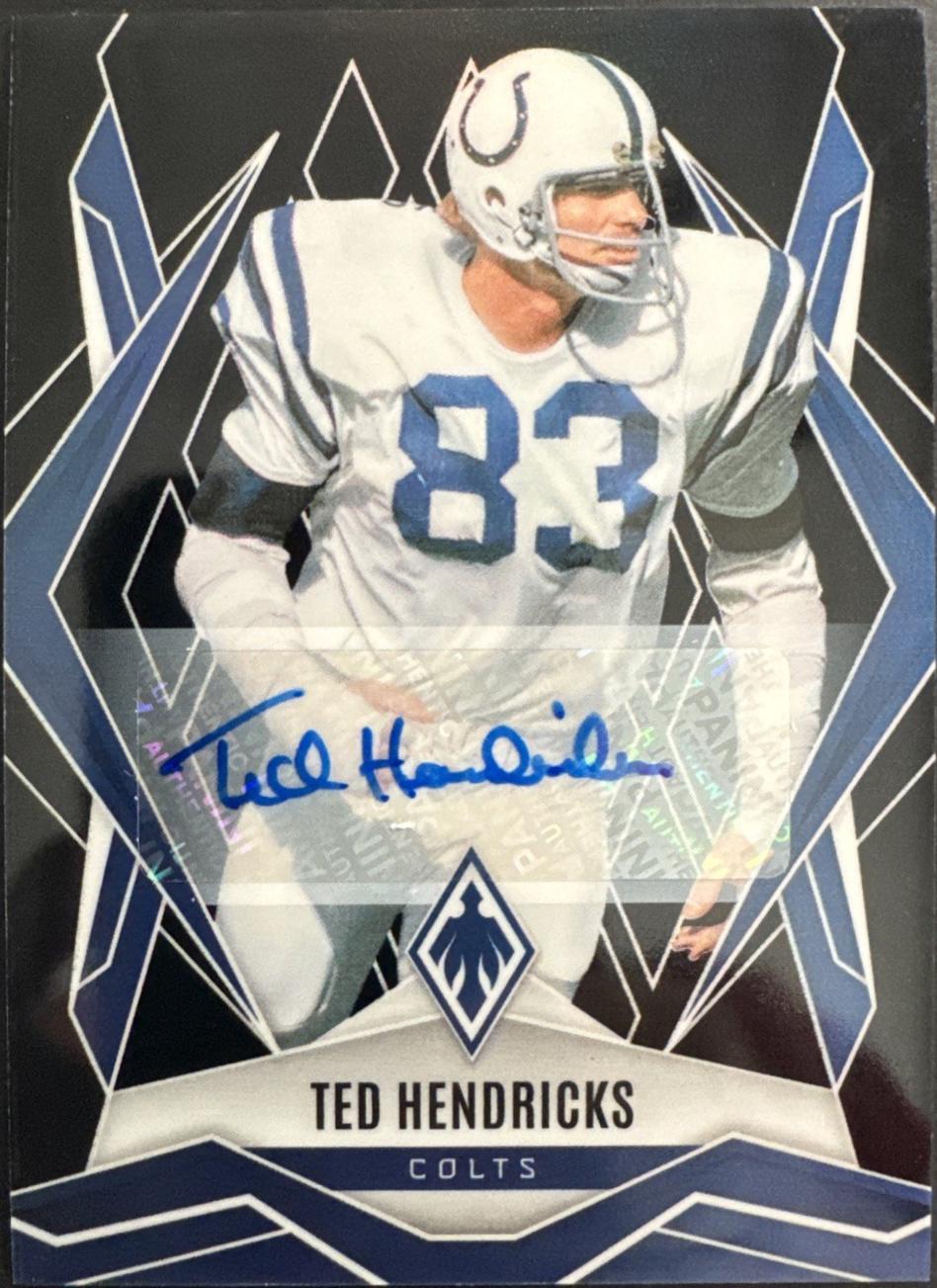 Ted Hendricks [Black Autograph] #88
