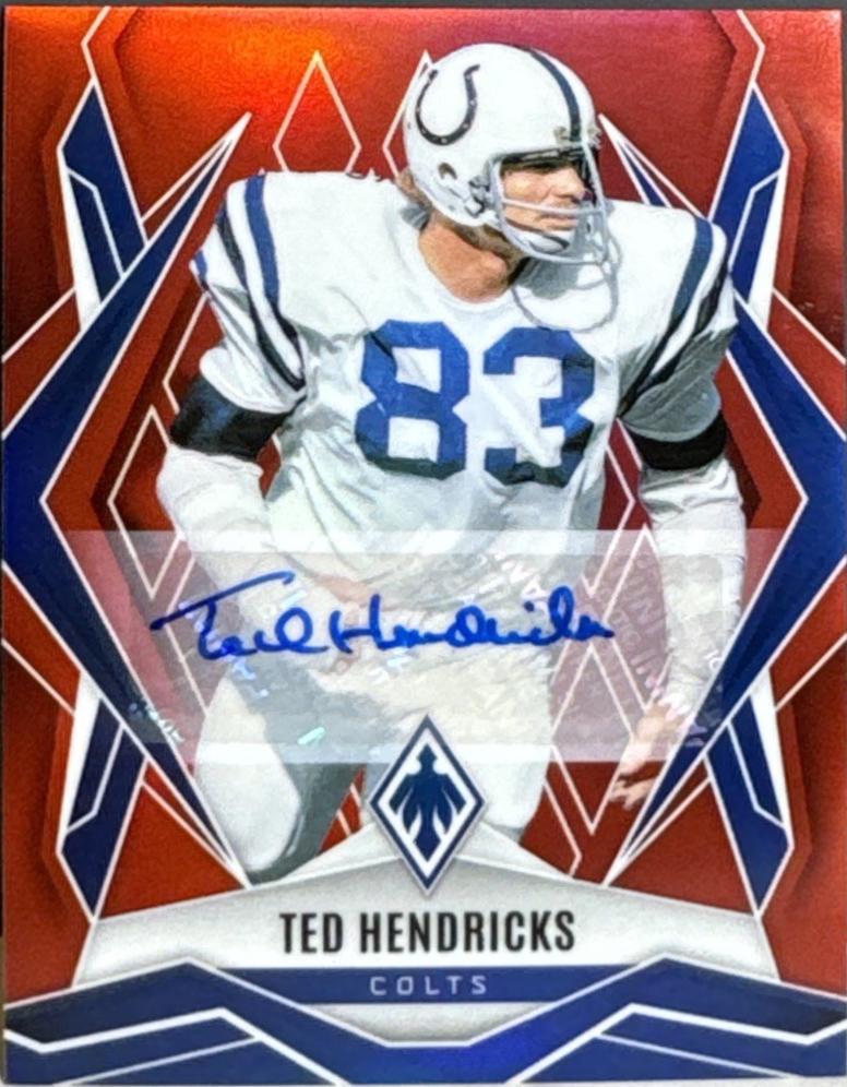 Ted Hendricks [Red Autograph] #88