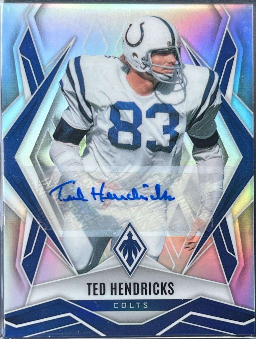 Ted Hendricks [Silver Autograph] #88