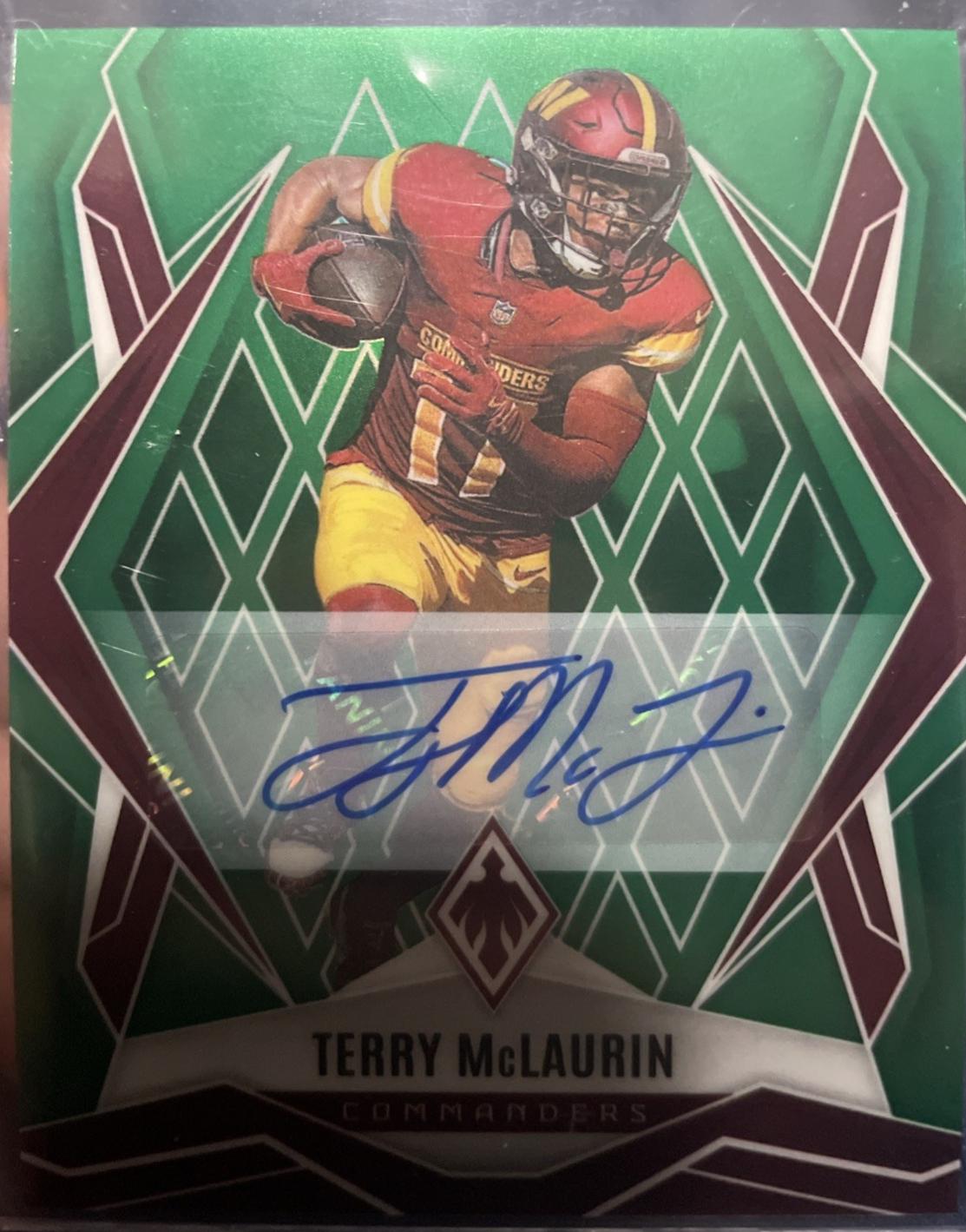 Terry McLaurin [Green Autograph] #57