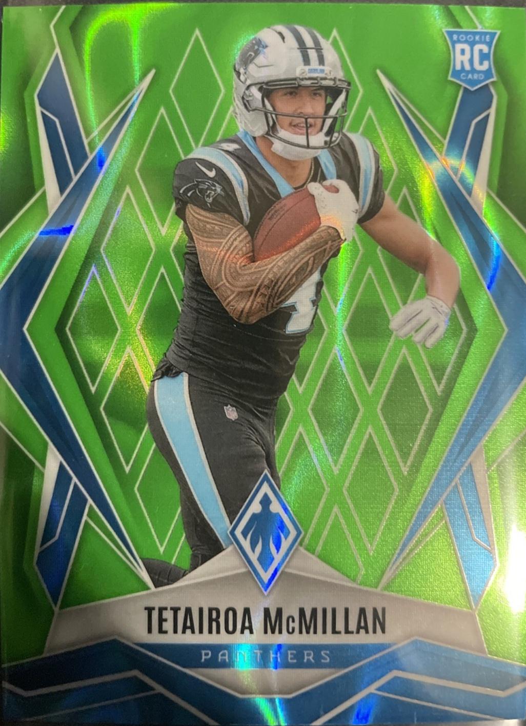 Tetairoa McMillan [Lime Green Lava] #155
