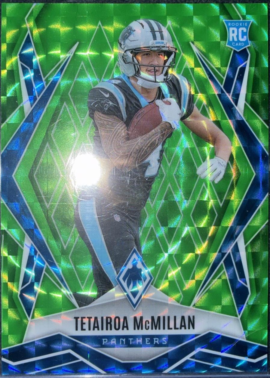 Tetairoa McMillan [Lime Green Pyramids] #155