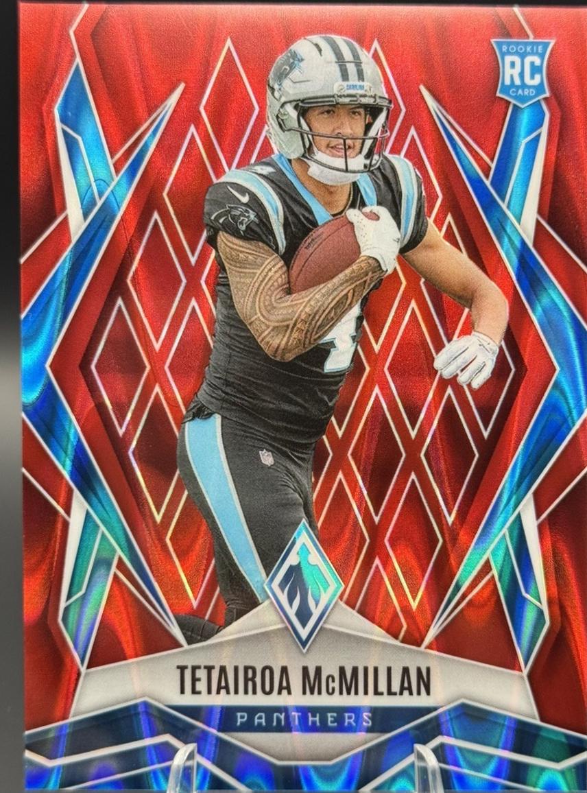 Tetairoa McMillan [Red Seismic] #155