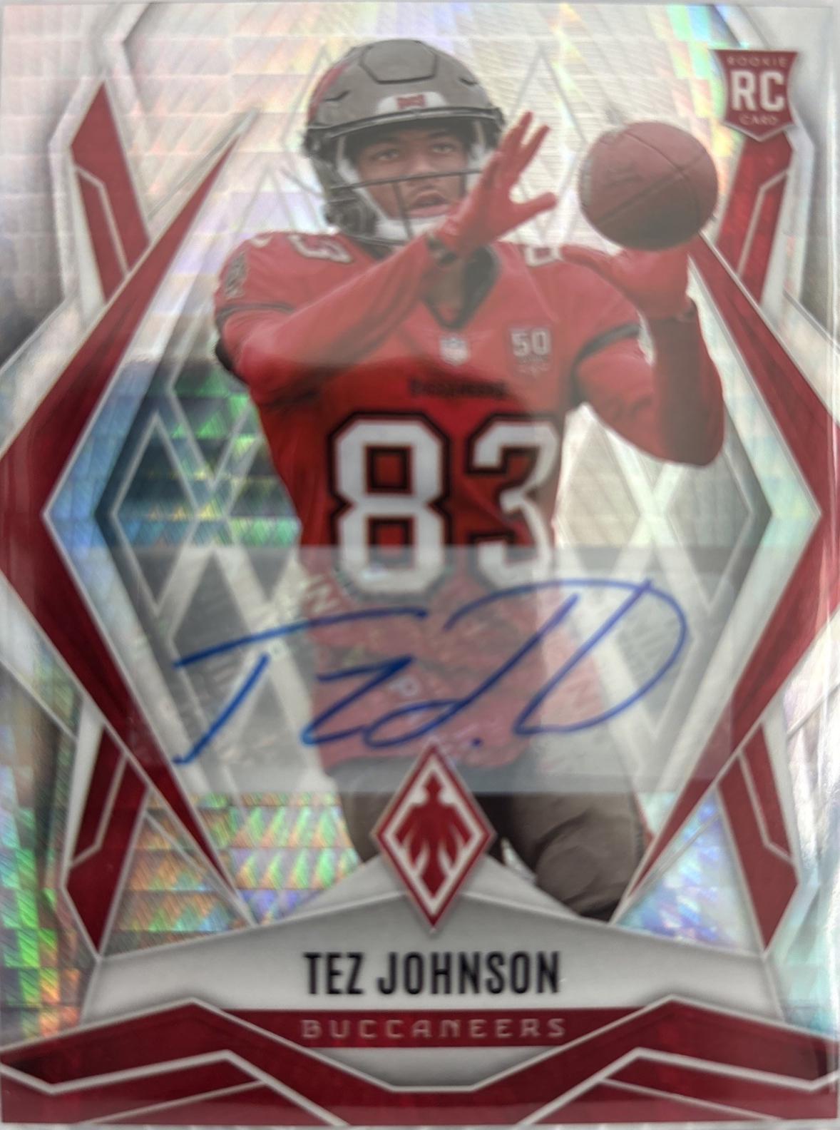 Tez Johnson [Hyper Autograph] #166