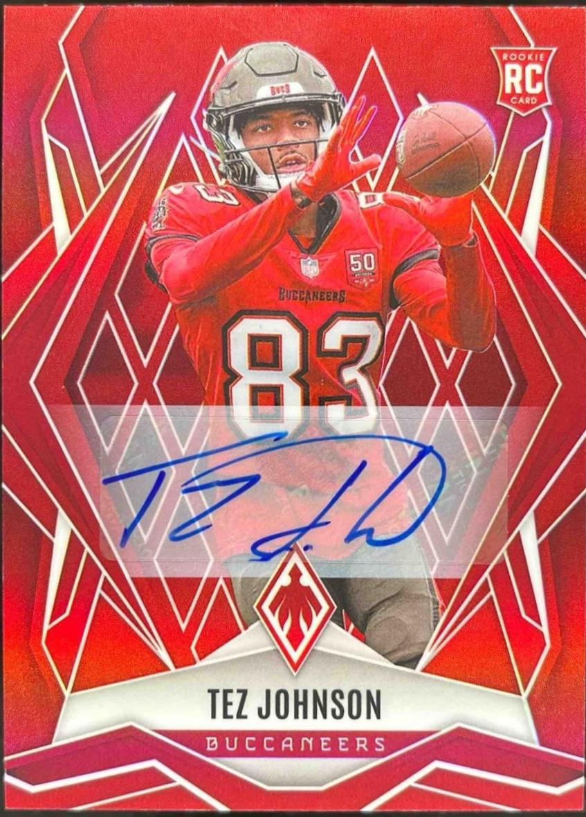Tez Johnson [Red Autograph] #166