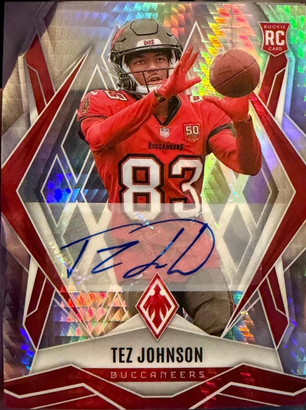 Tez Johnson [Silver Pandora Autograph] #166