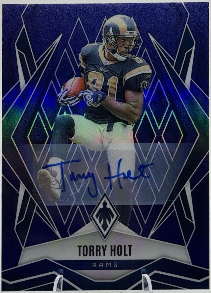 Torry Holt [Blue Autograph] #137