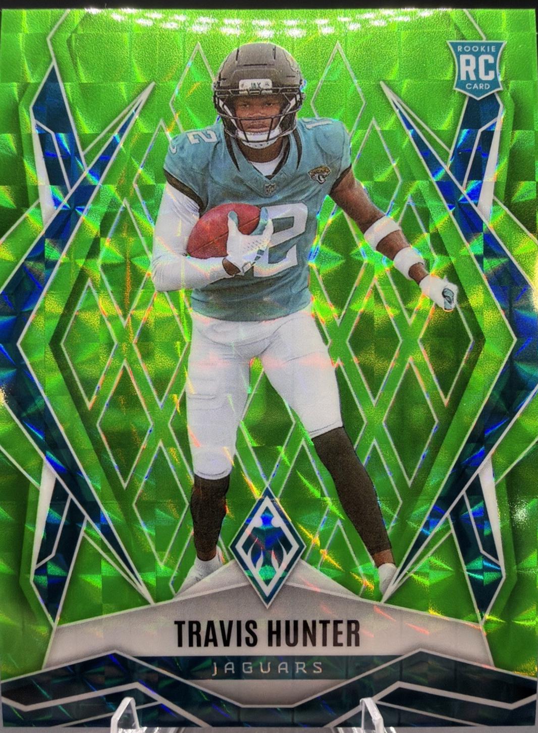 Travis Hunter [Lime Green Pyramids] #157