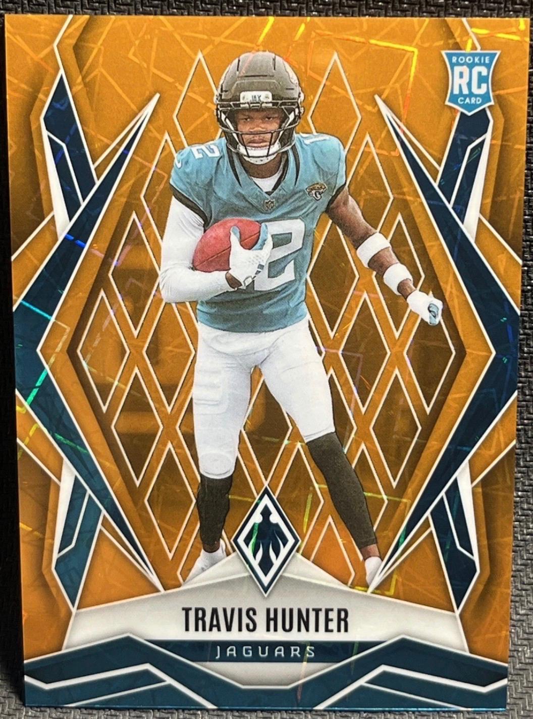 Travis Hunter [Orange Lazer] #157