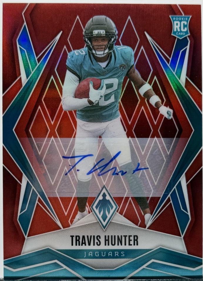 Travis Hunter [Red Autograph] #157