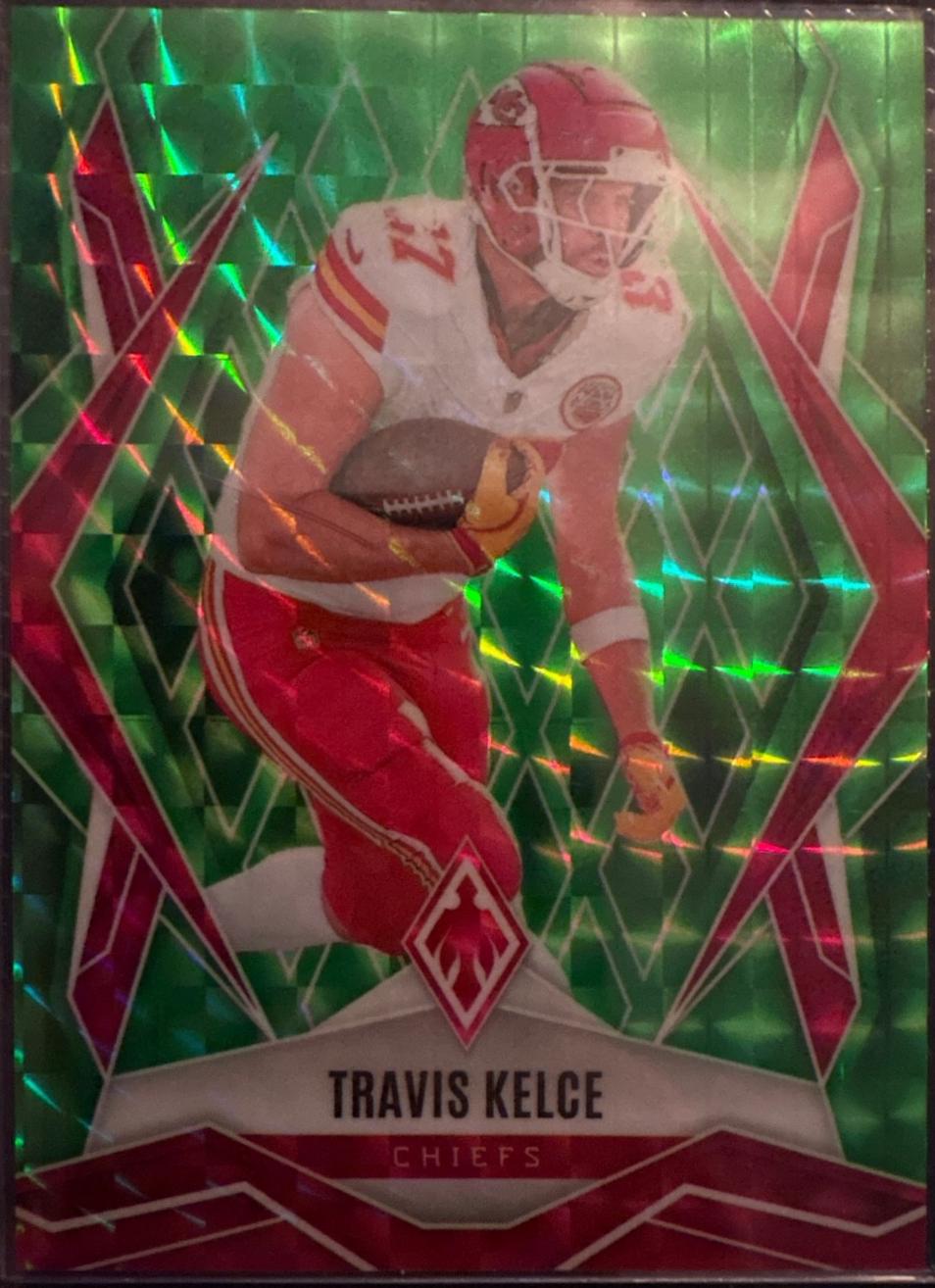 Travis Kelce [Lime Green Pyramids] #60