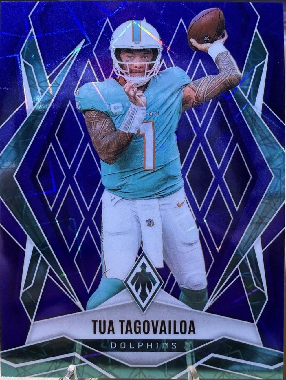 Tua Tagovailoa [Blue Lazer] #102
