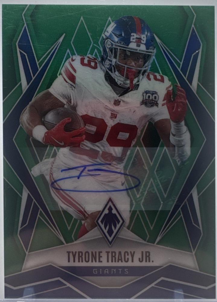 Tyrone Tracy Jr. [Green Autograph] #105