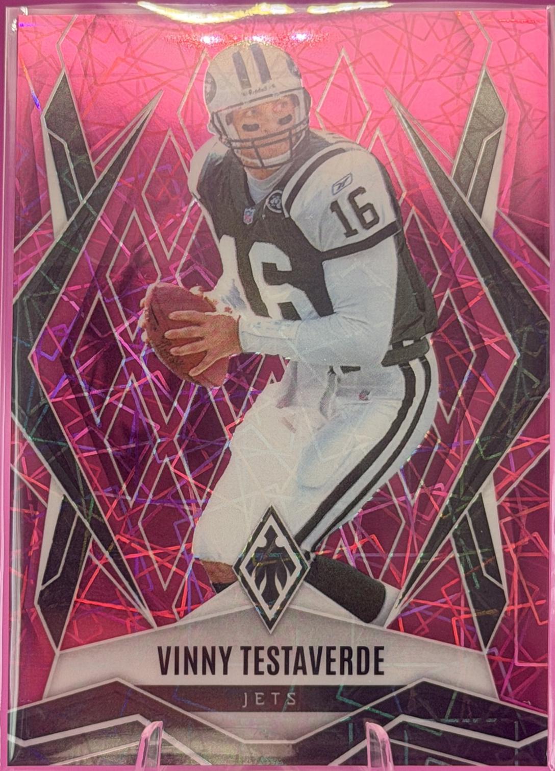 Vinny Testaverde [Pink Lazer] #65