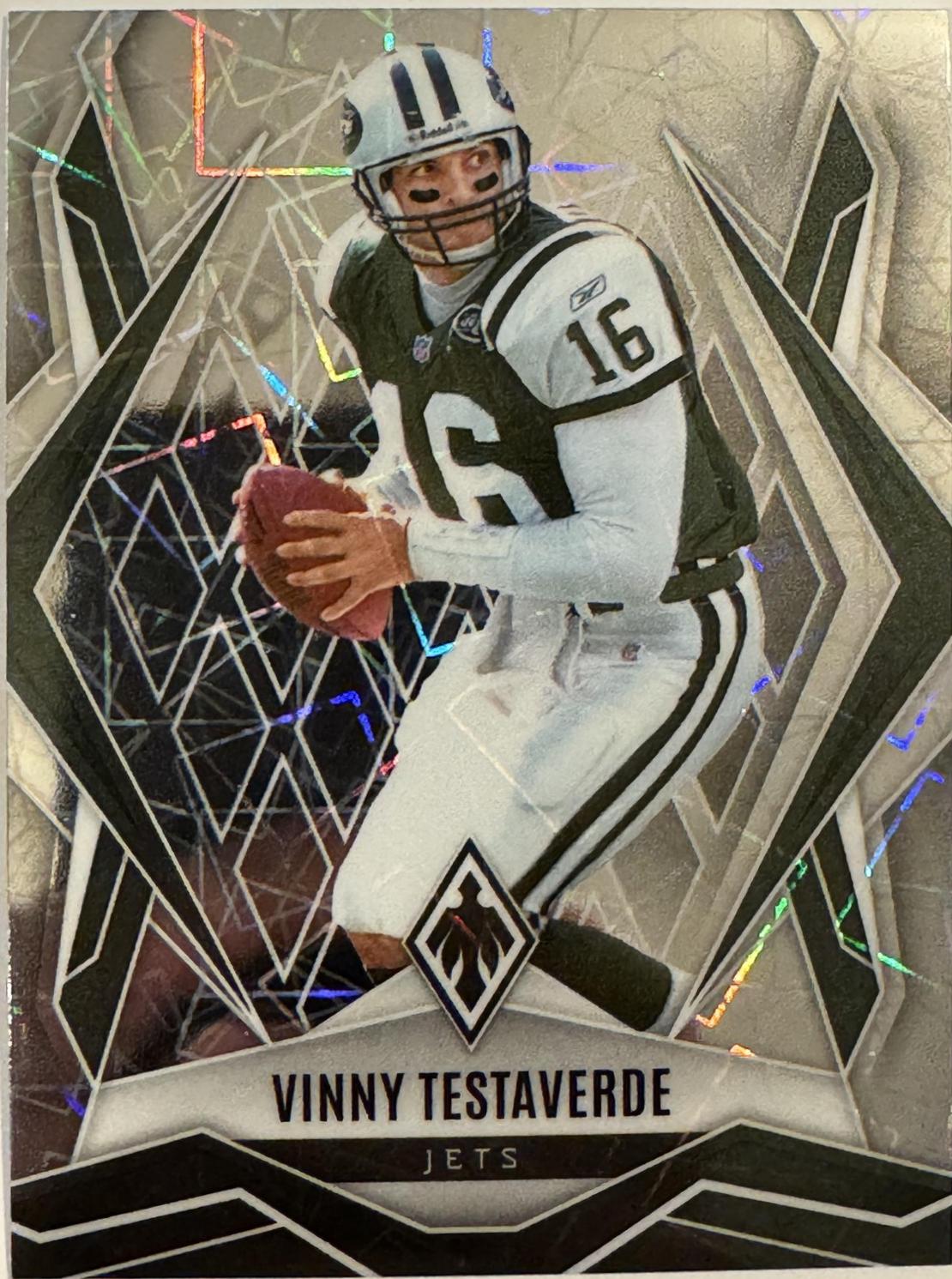 Vinny Testaverde [Silver Lazer] #65
