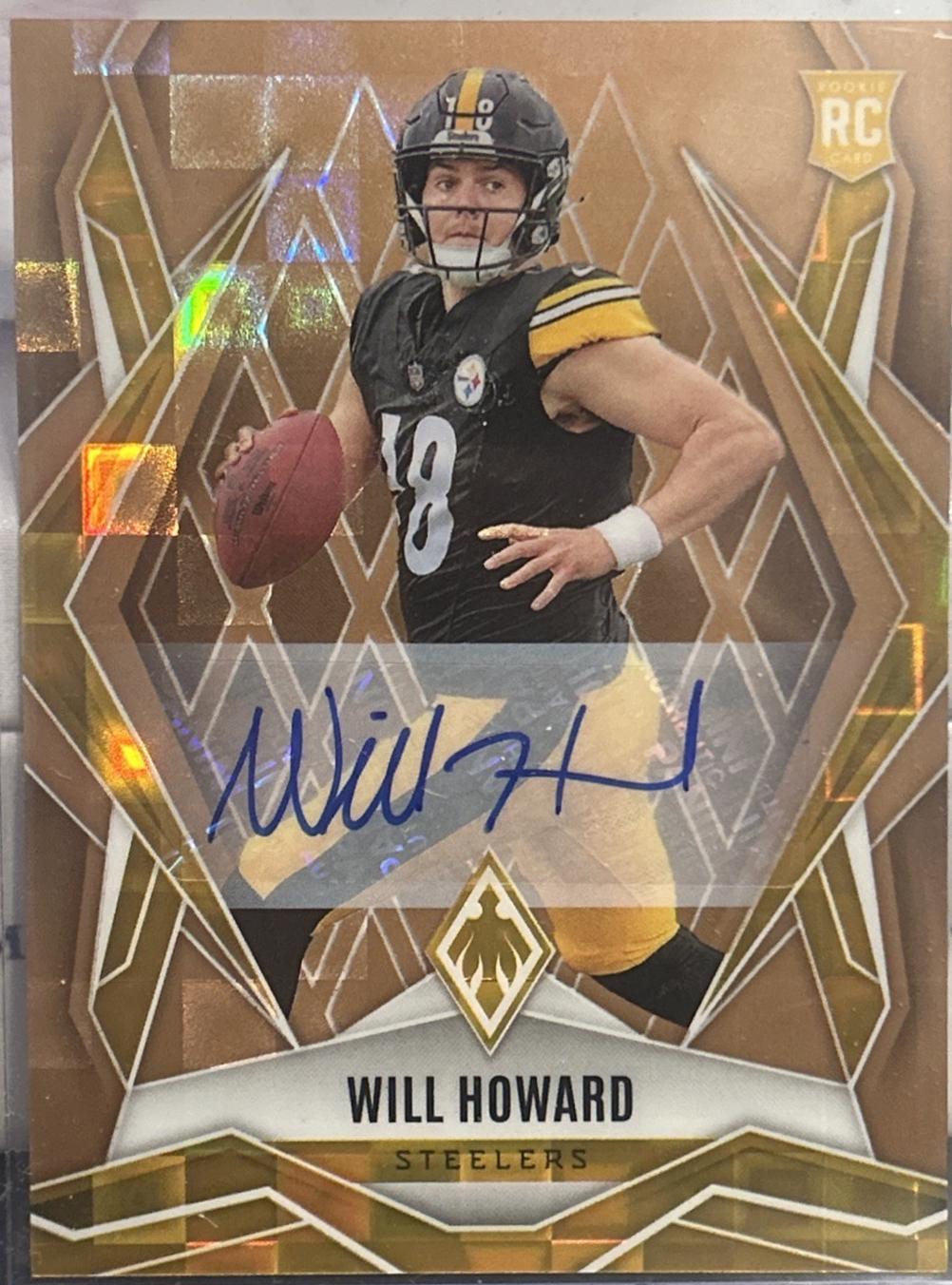 Will Howard [Bronze Pandora Autograph] #165