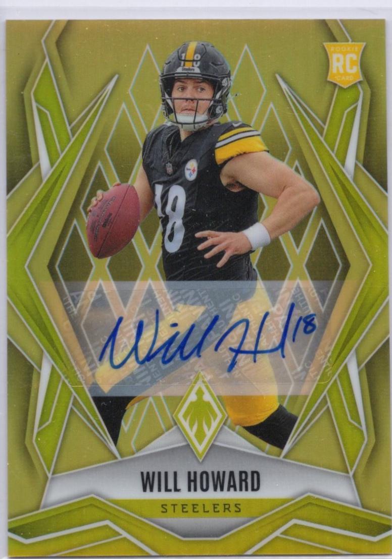 Will Howard [Gold Autograph] #165