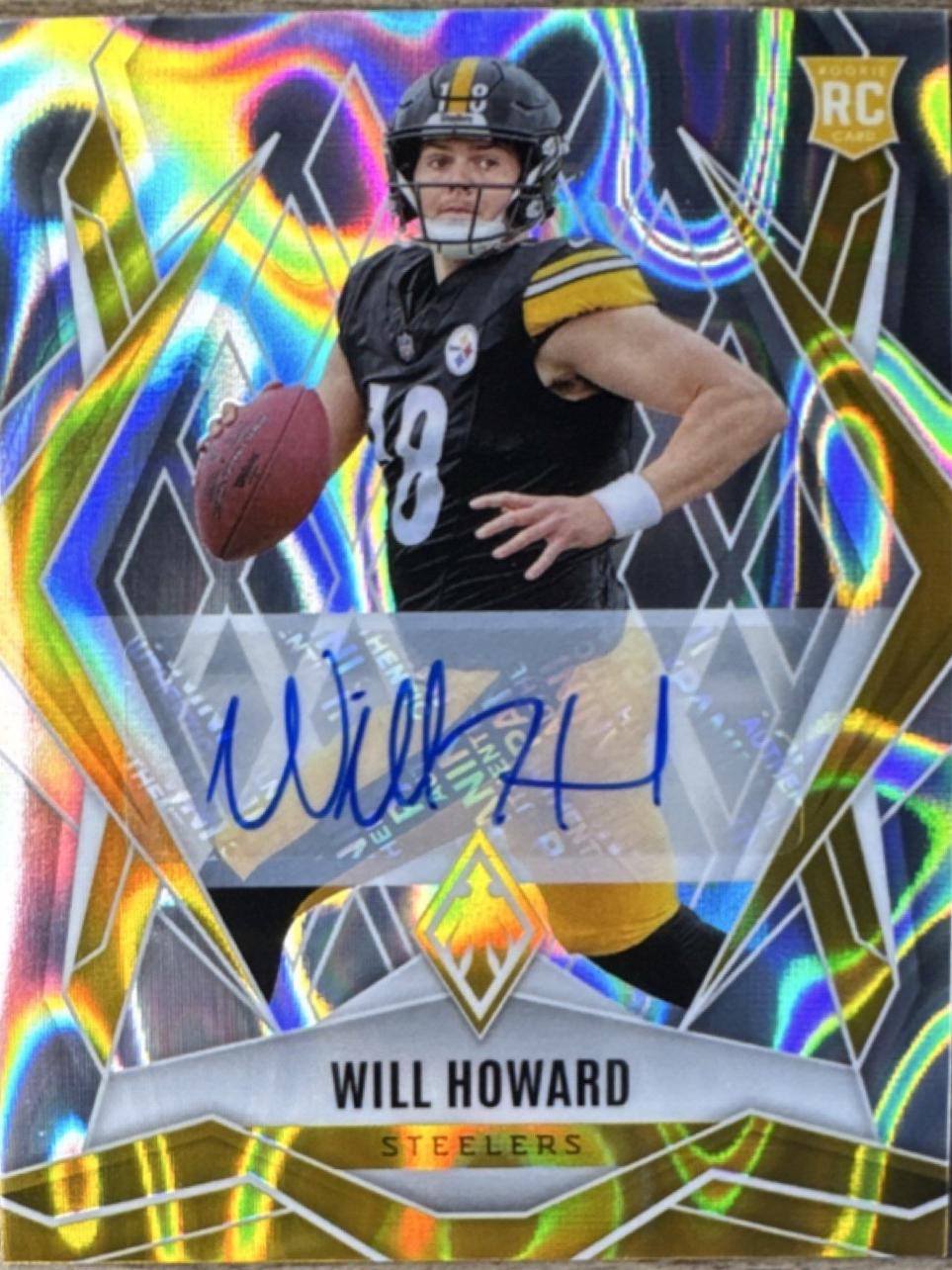 Will Howard [Lava Autograph] #165